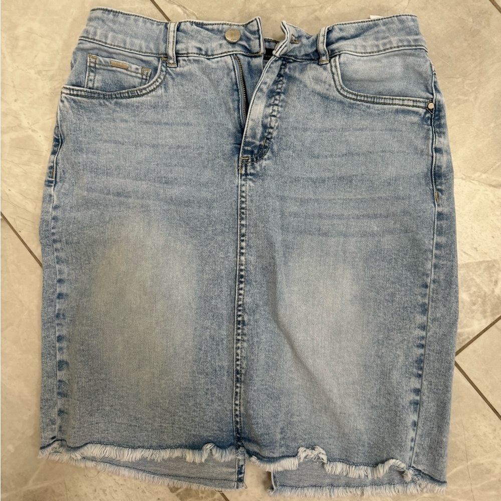 FDJ denim skirt